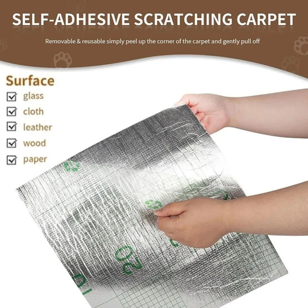 Cat Scratching Carpet Corner Wall, Cat DIY Scratch Sofa Furniture Protector
