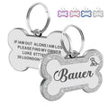 Custom Double Side Dog Cat ID Tag
