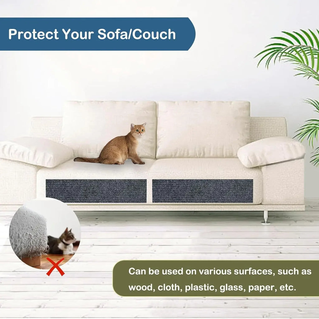Cat Scratching Carpet Corner Wall, Cat DIY Scratch Sofa Furniture Protector
