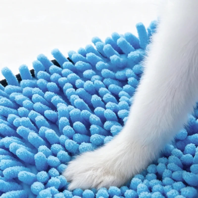 Super Absorbent Quick Dry Pet Towel , Soft Dog Bath Robe /Convenient Cat Bath Towel