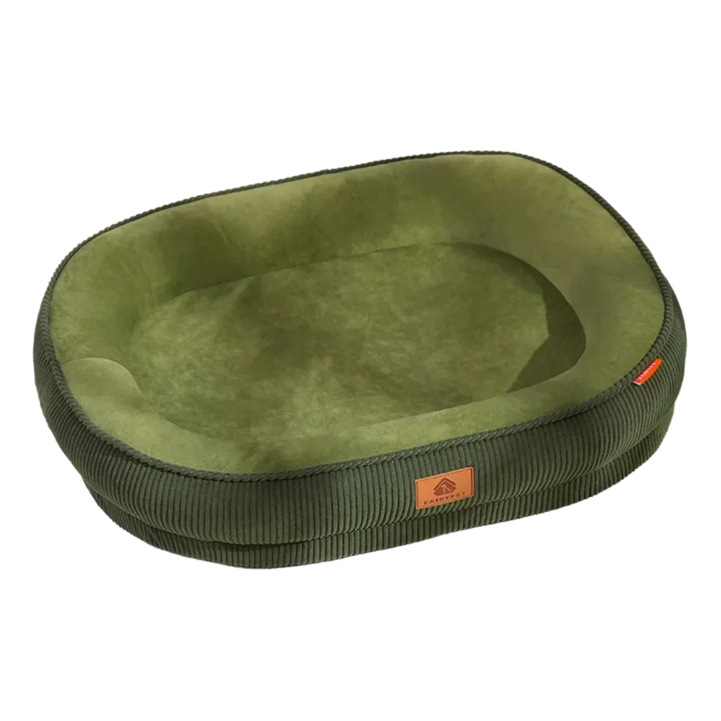 Warm Plush Pet Bed for Small Dogs & Cats, Washable