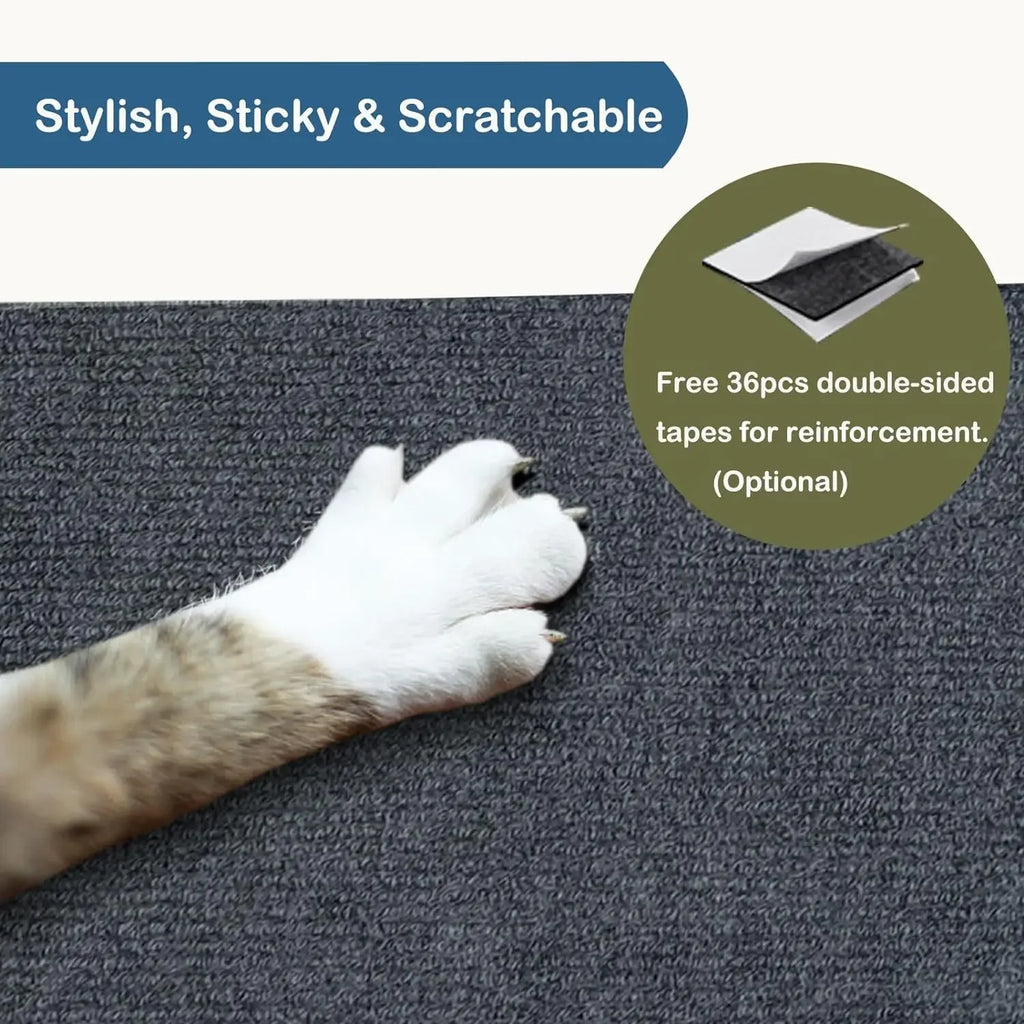 Cat Scratching Carpet Corner Wall, Cat DIY Scratch Sofa Furniture Protector