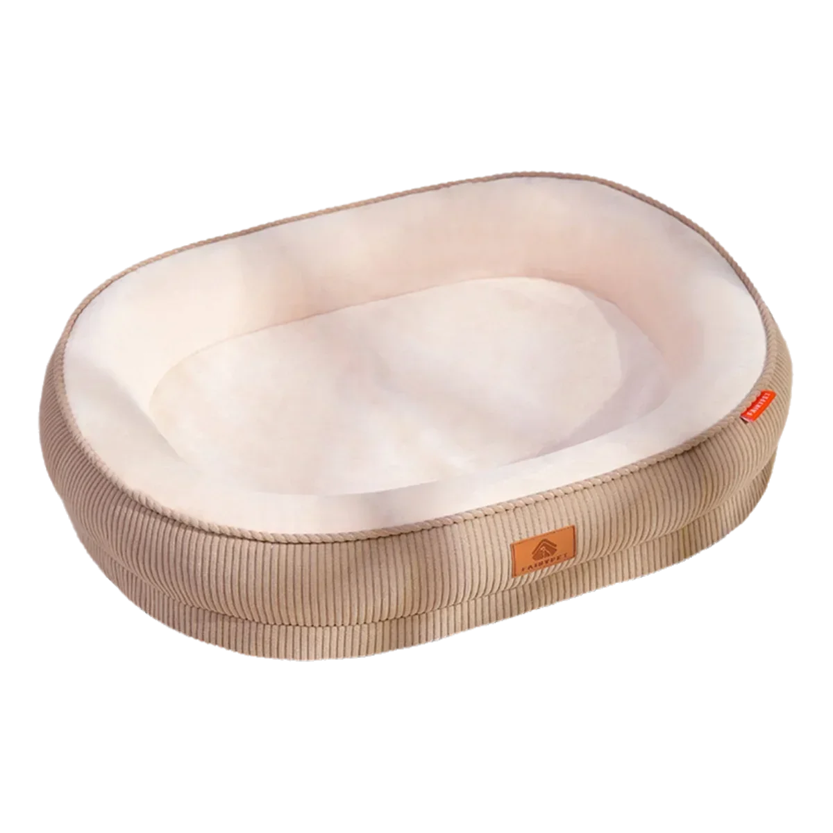Warm Plush Pet Bed for Small Dogs & Cats, Washable