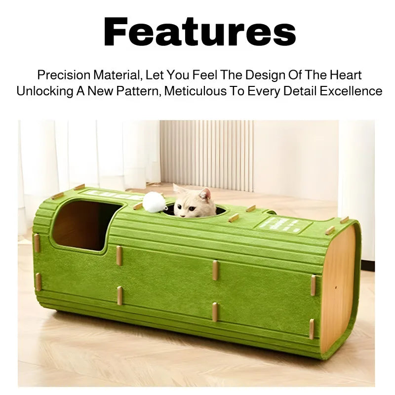 Multi Level Cat Tree with Enclosed Cat House
